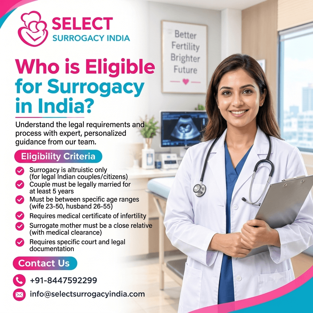 Who is Eligible for Surrogacy India?