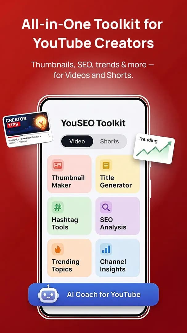 YouSEO – YouTube Creator Toolkit - Image 2