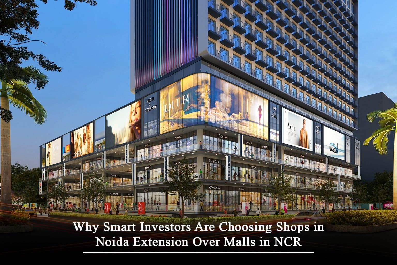 Shop in Noida Extension – Commercial Space by Nirala World