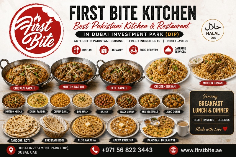 First Bite Pakistani Restaurant Dubai