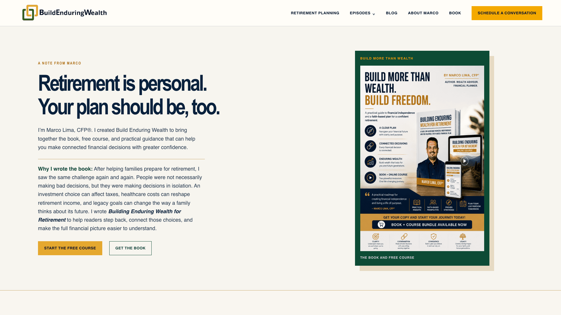 Build Enduring Wealth