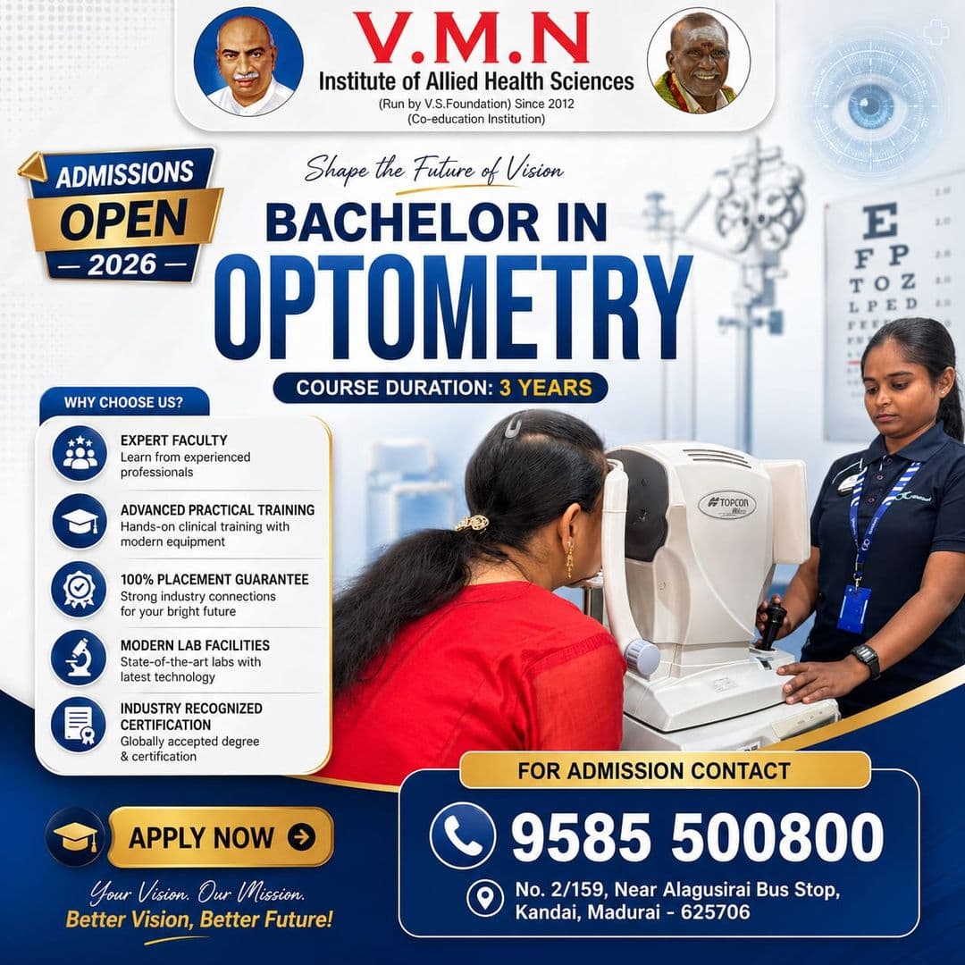 Best Institute for Cardiac Care Technology in Tamil Nadu | V.M.N Institute