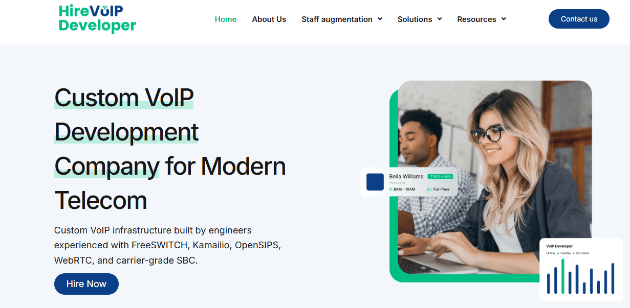 Hire VoIP Developer
