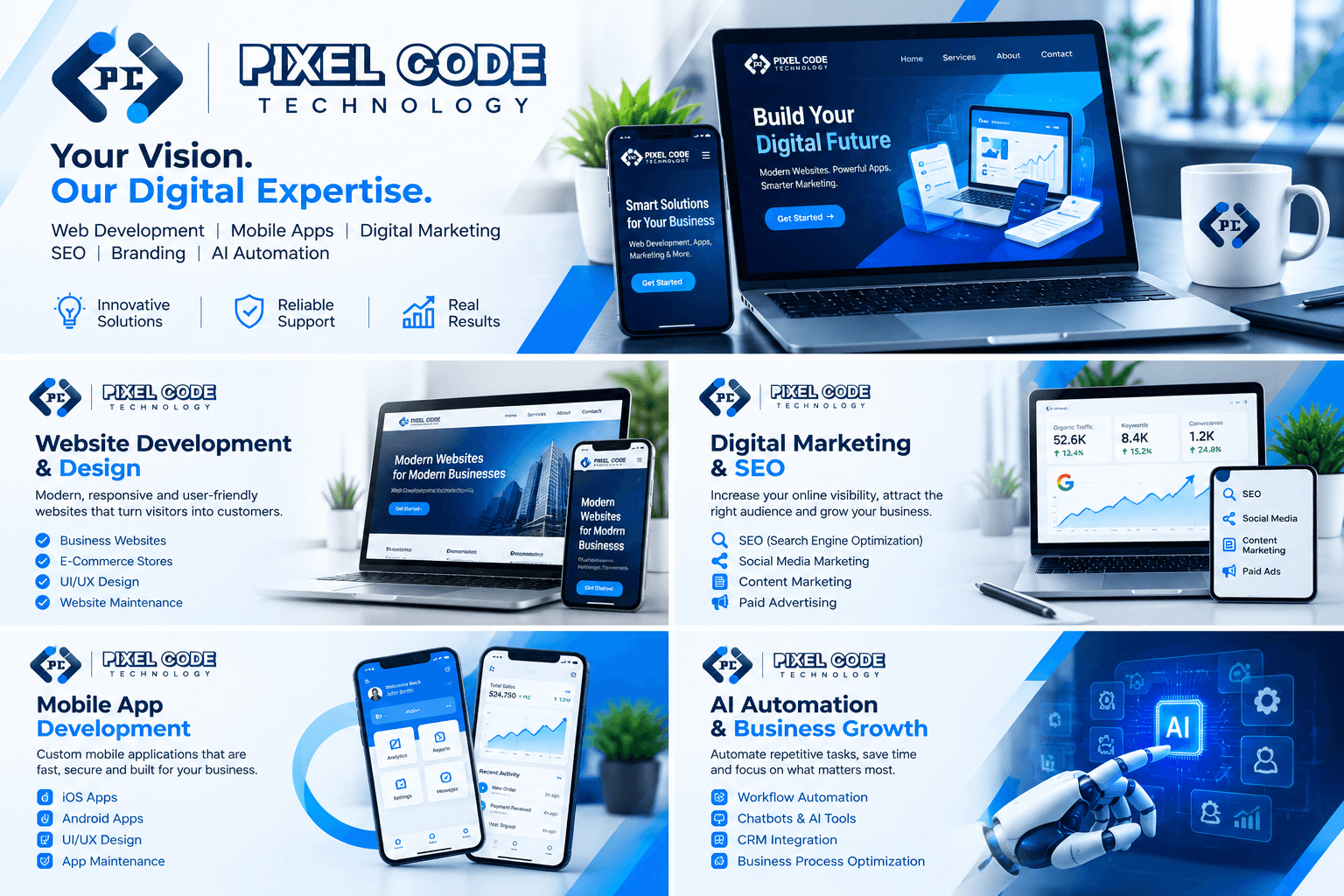 Pixel Code Technologies