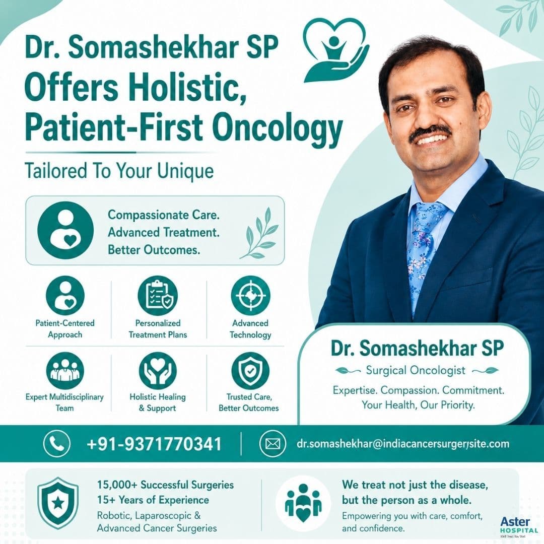 Dr Somashekhar SP Oncologist India