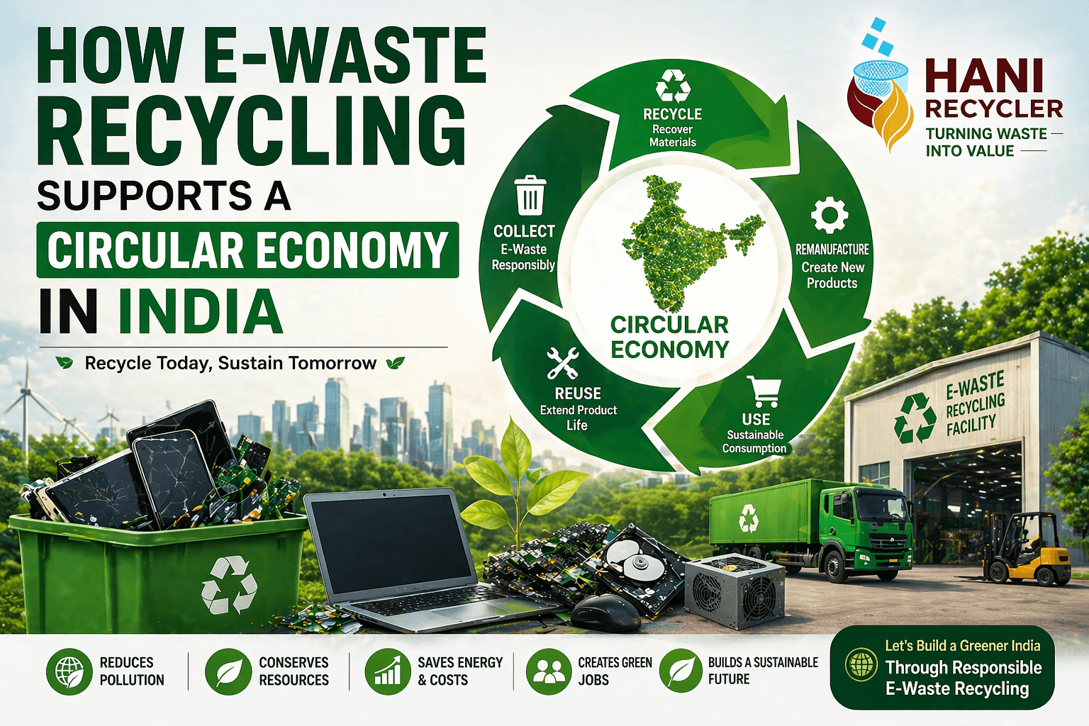 Hani Recycler – Eco Friendly E-Waste Recycling India