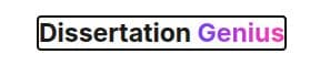 Dissertation Genius