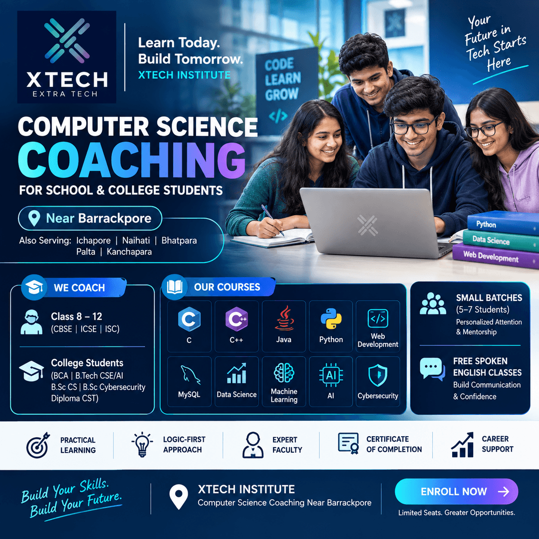 Xtech Institute- Computer Science Coaching near Barrackpore cover photo