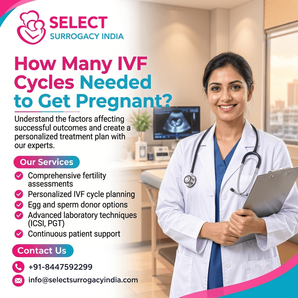 How Many IVF Cycles Needed Get Pregnant?