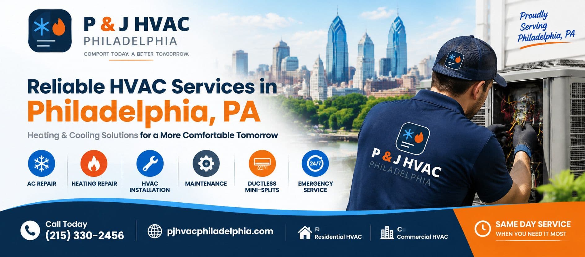 P & J HVAC Philadelphia