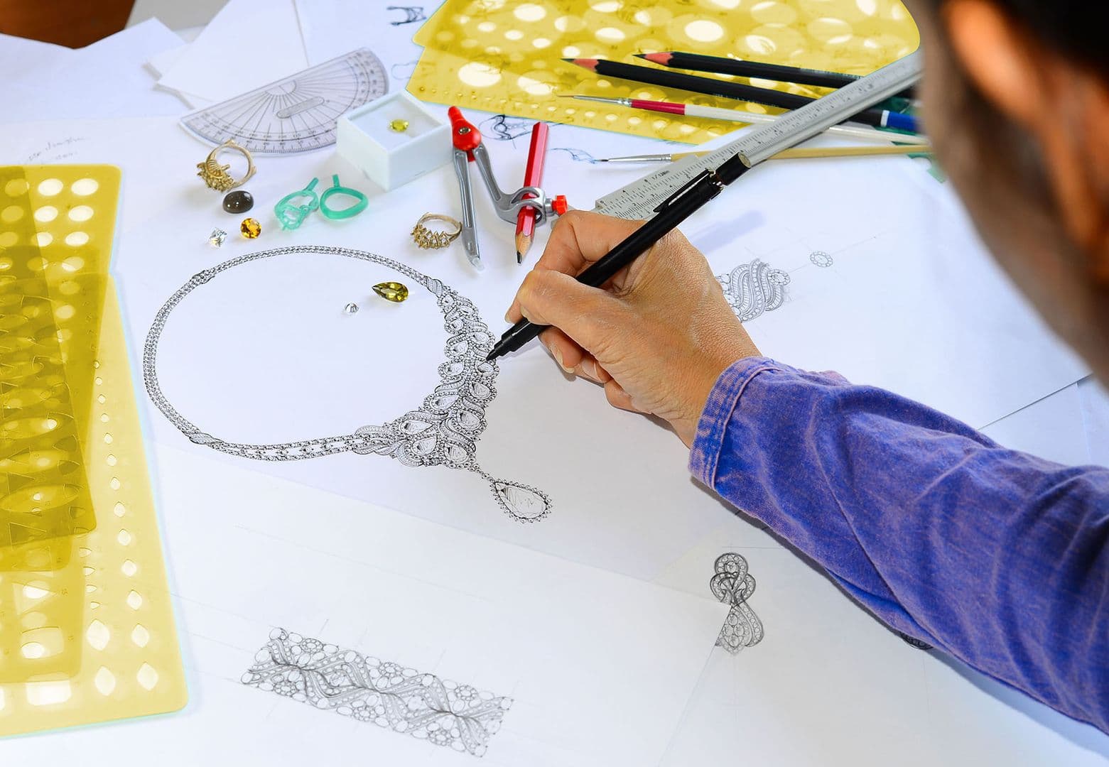 Online Manual Jewellery Design Course | Traditional Design Skill