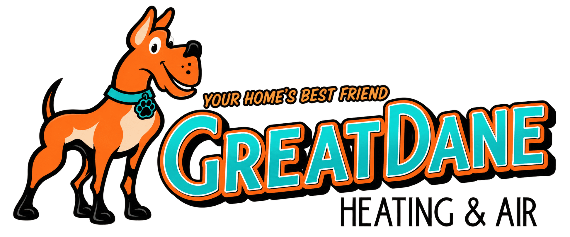 Great Dane Heating & Air logo