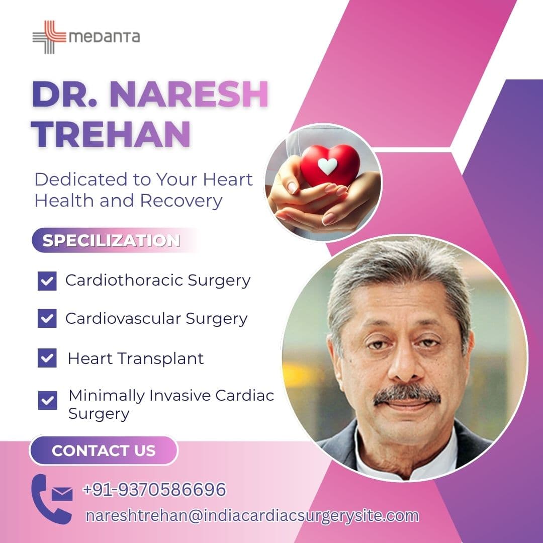 Dr. Naresh Trehan Medanta Hospital Gurugram logo
