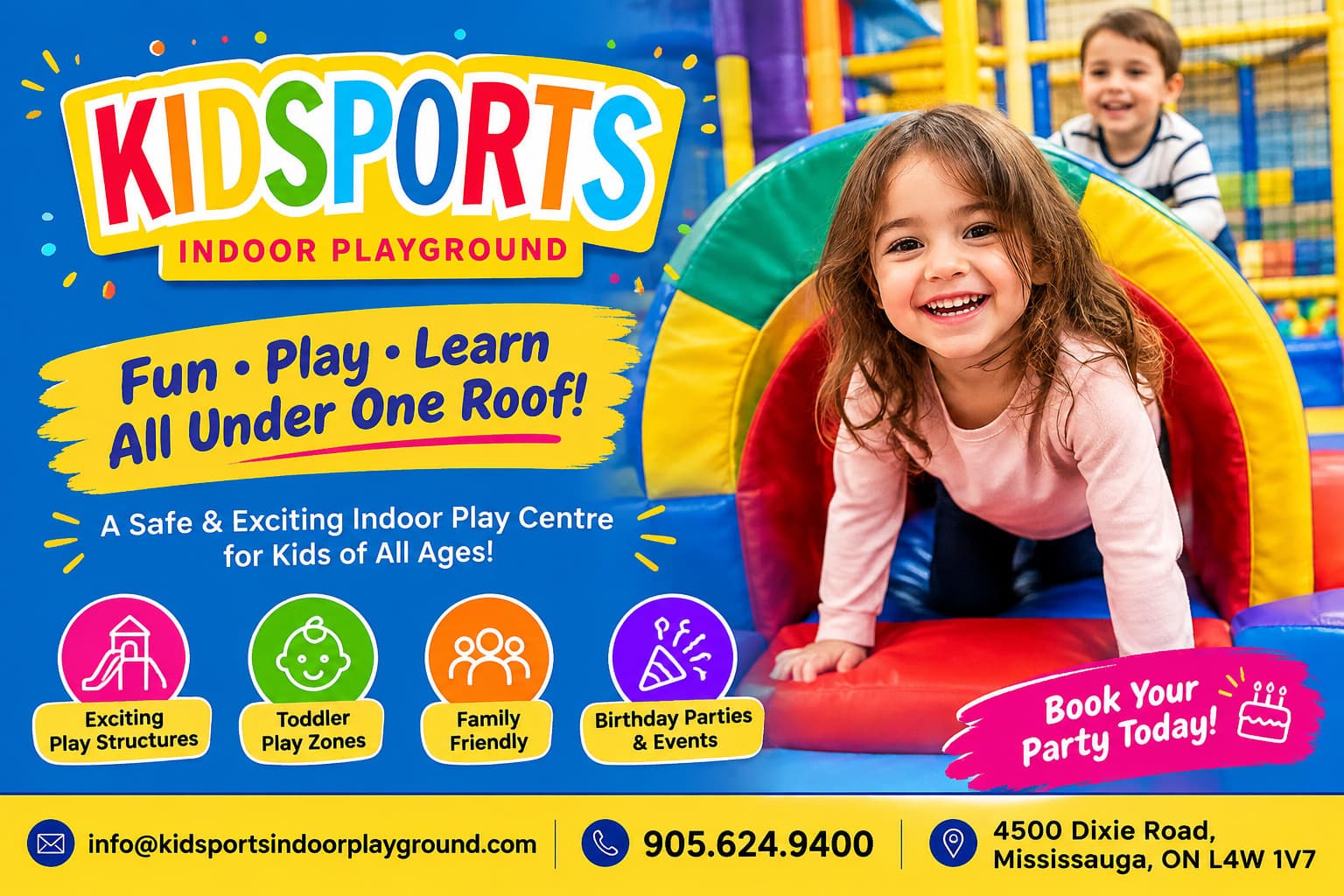 Fun Indoor Activities for Kids and Families in Mississauga logo
