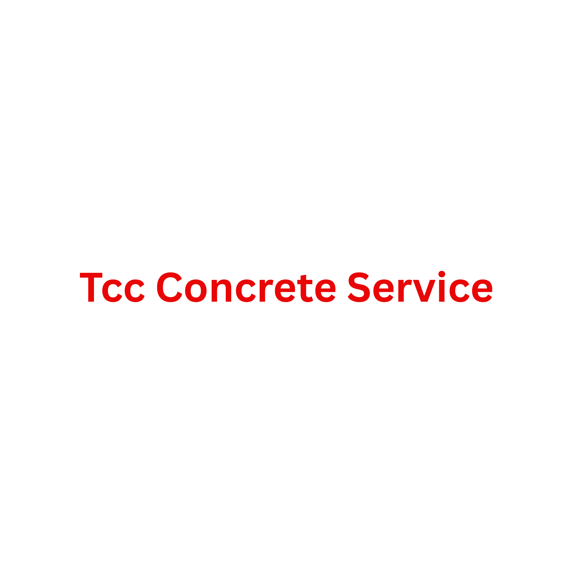 Tcc Concrete Service logo