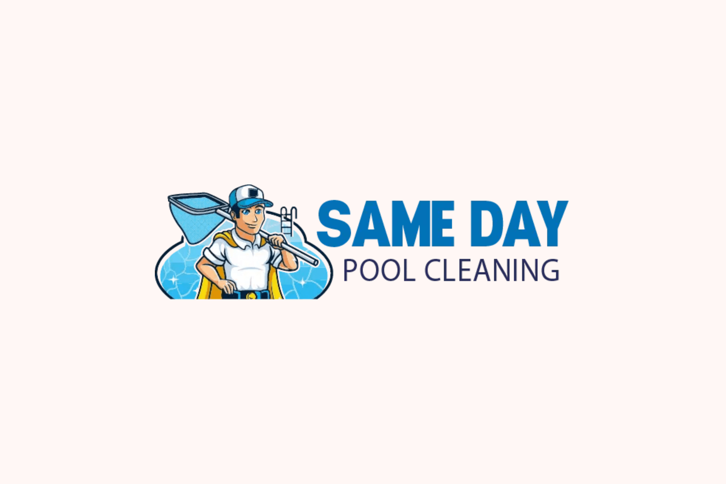 Same Day Pool Cleaning logo