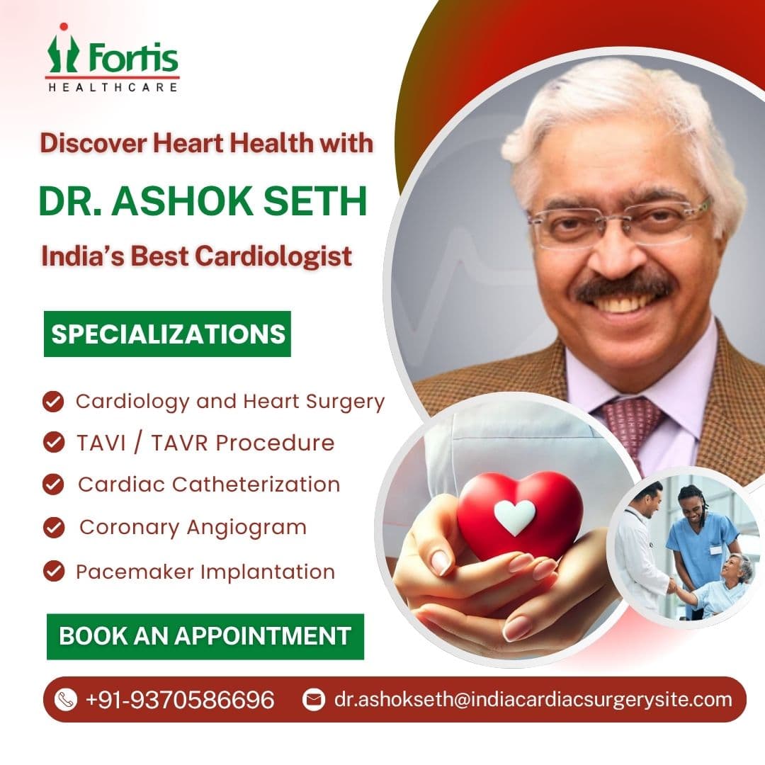 Best Cardiologist in Fortis Hospital Delhi logo