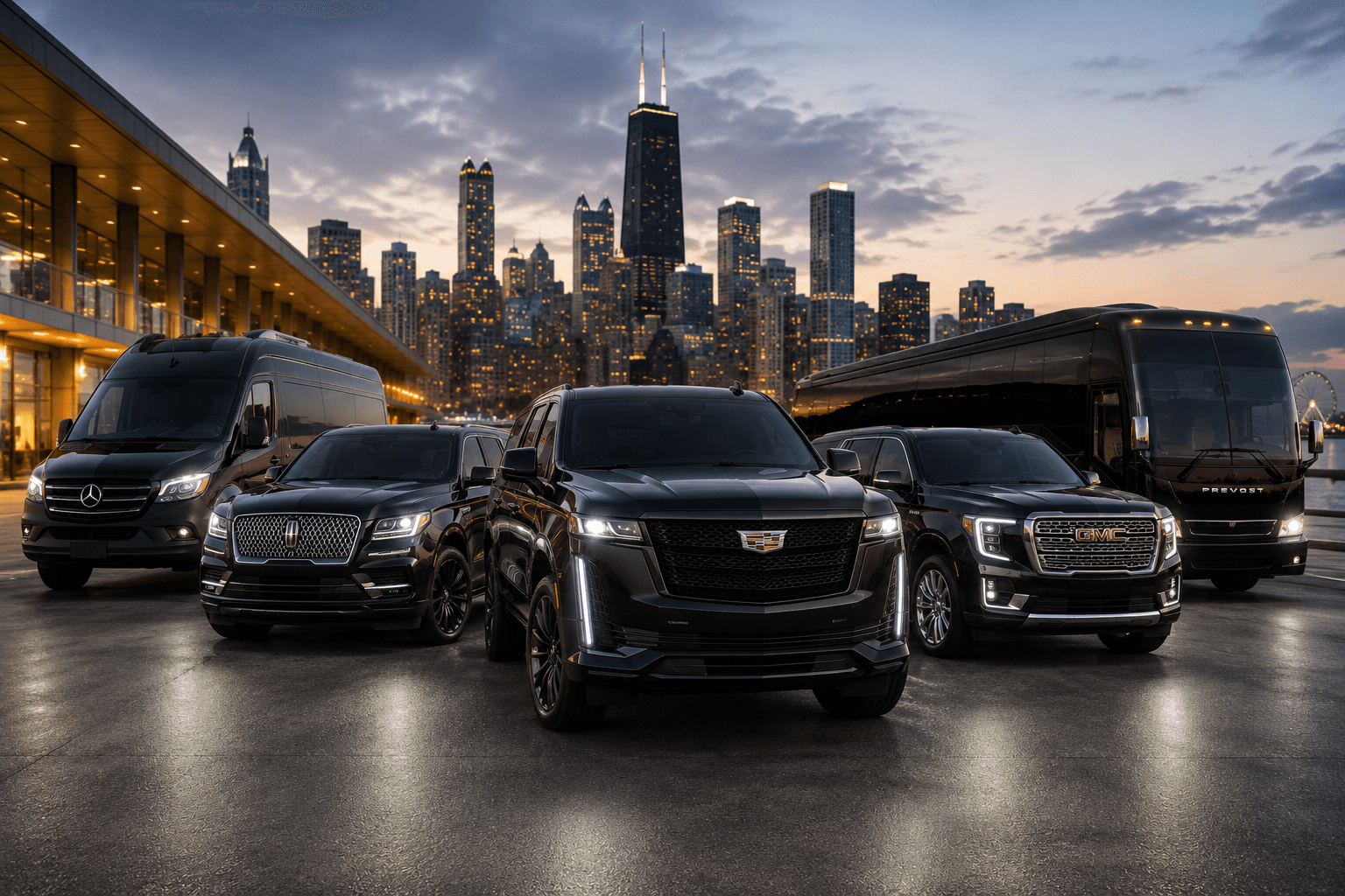 Black Car Services Chicago logo