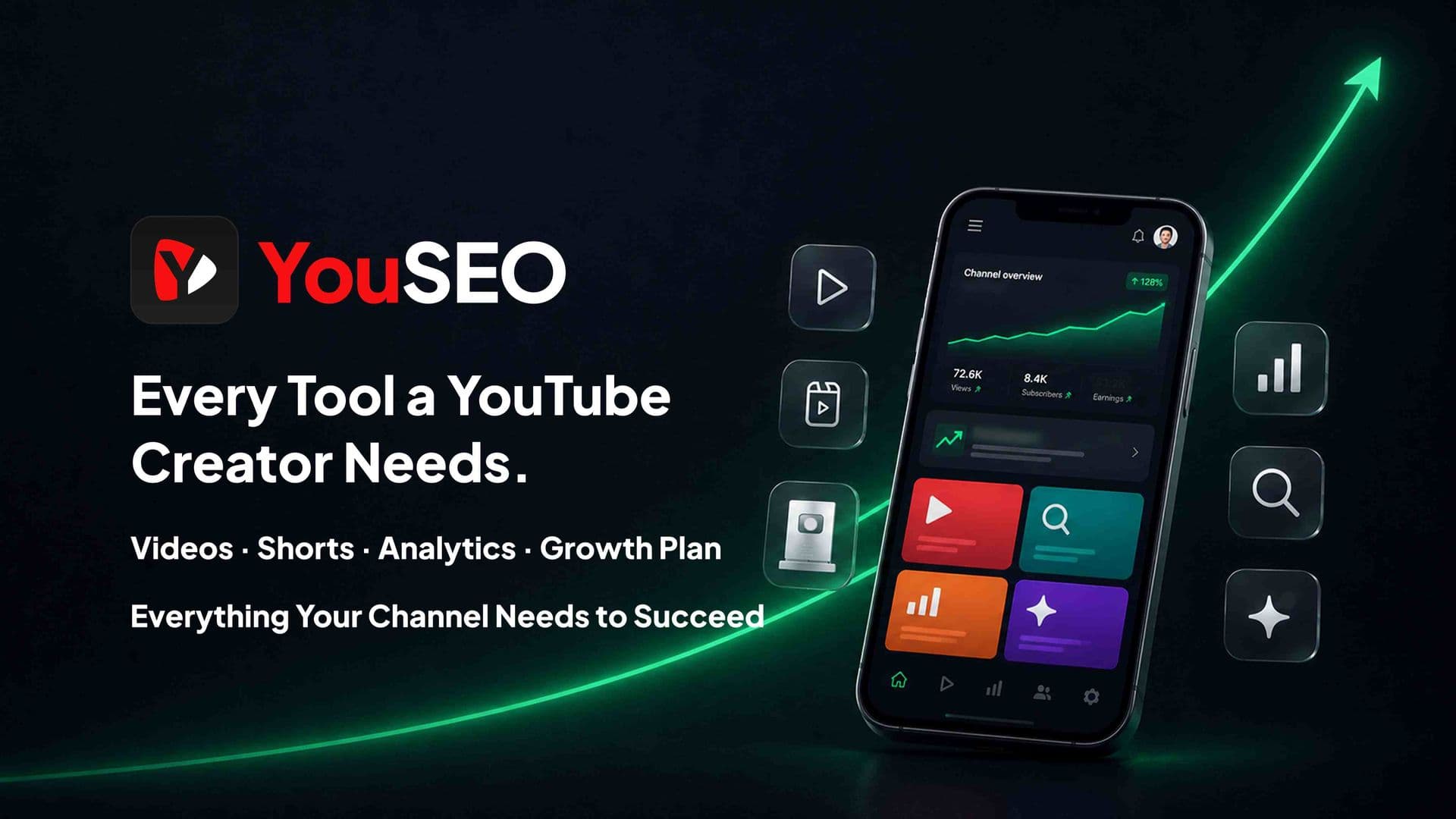 YouSEO – YouTube Creator Toolkit cover photo