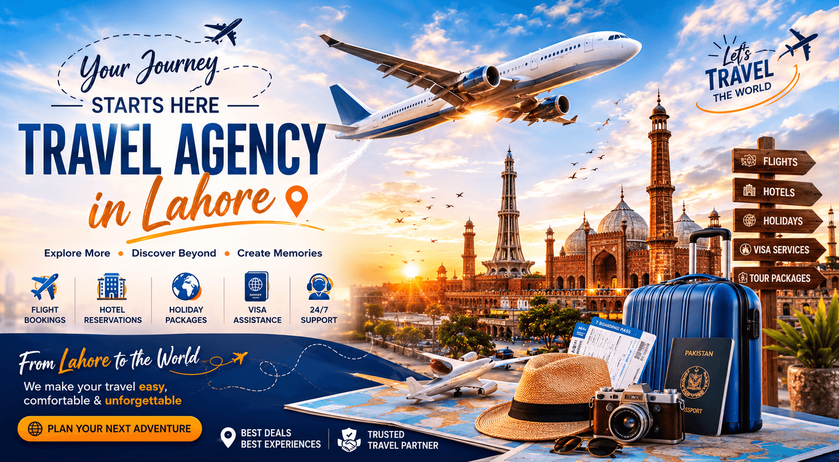 What Makes Best Travel Agency in Lahore Ideal for Stress-Free Adventures?