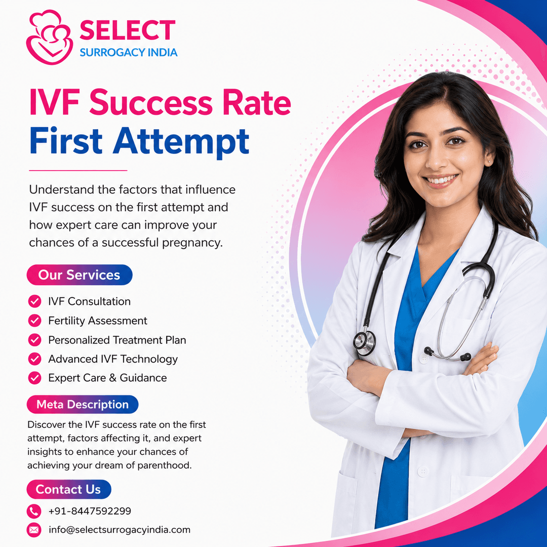 IVF Success Rate First Attempts