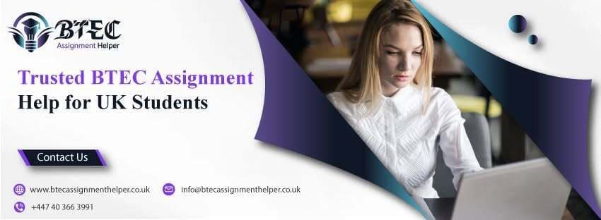 BTEC Assignment Helper UK cover photo