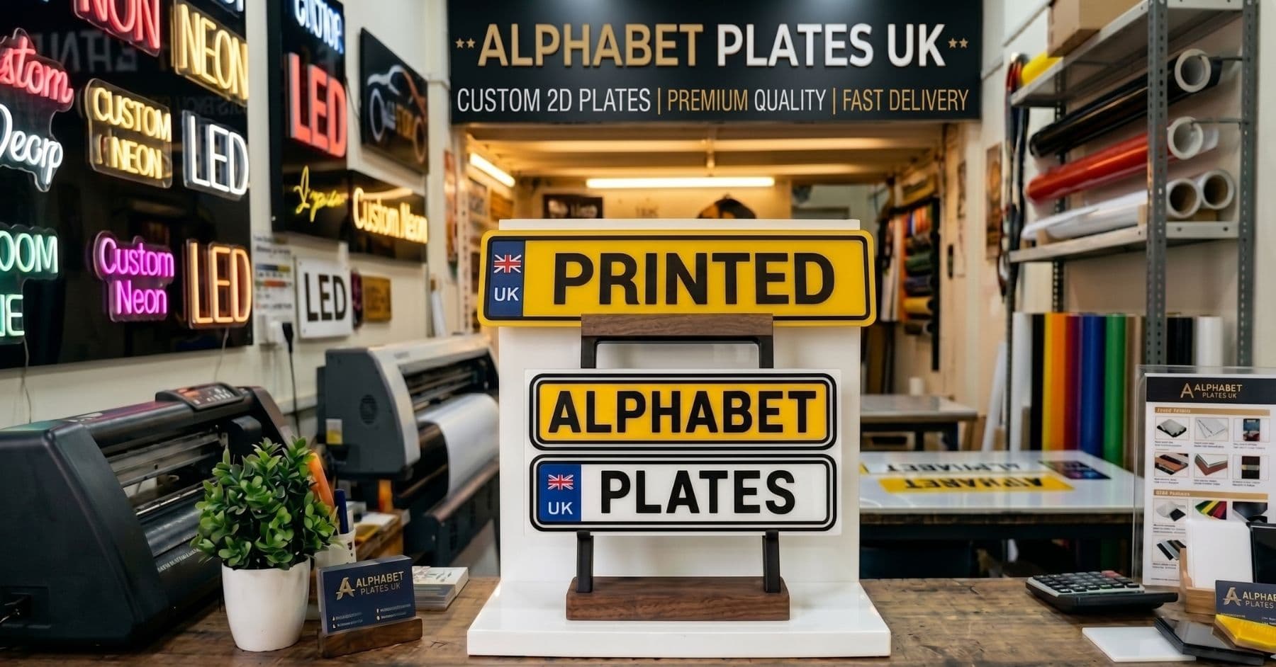 Alphabet Plates UK