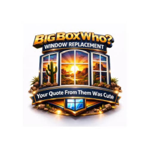 Big Box Who? Window Replacement logo