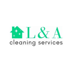 L & A Cleaning Services logo