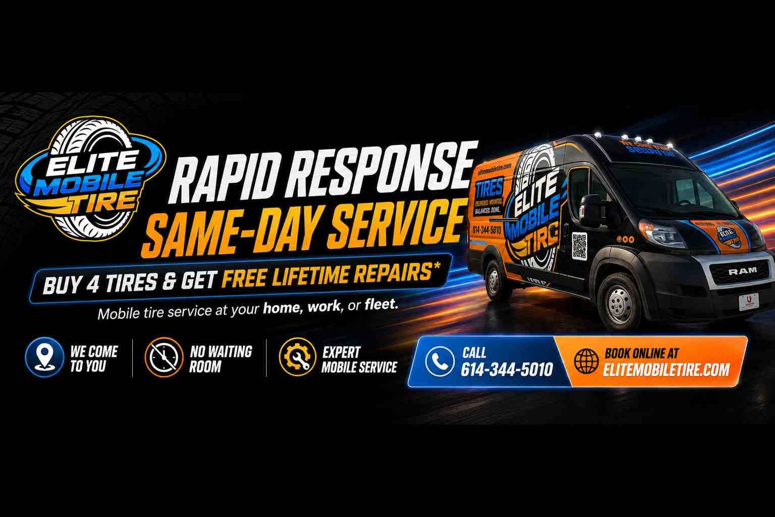 Elite Mobile Tire logo
