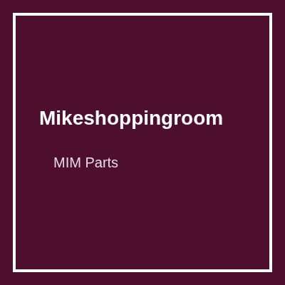 Mikeshoppingroom Metal Injection Molding logo